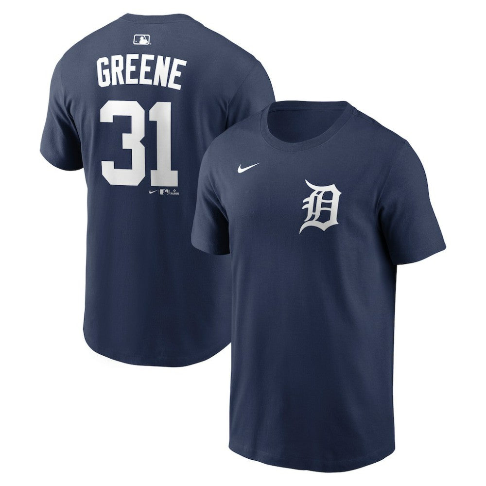 MLB Riley Greene Detroit Tigers Nike Home Name & Number T-Shirt
