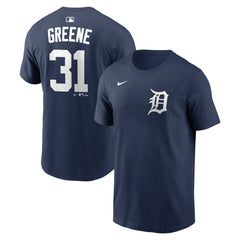 MLB Riley Greene Detroit Tigers Nike Home Name & Number T-Shirt