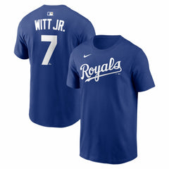 MLB Bobby Witt Jr. Kansas City Royals Nike Name & Number T-Shirt