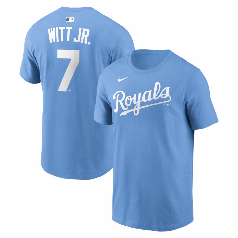 MLB Bobby Witt Jr. Kansas City Royals Nike Name & Number T-Shirt