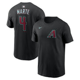 MLB Ketel Marte Arizona Diamondbacks Nike Name & Number T-Shirt