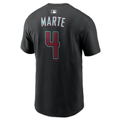 MLB Ketel Marte Arizona Diamondbacks Nike Name & Number T-Shirt