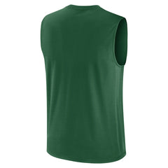 Large Logo Lightweight Dri-FIT Muscle Tank Top - New York Jets