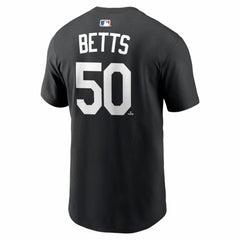 MLB Mookie Betts Los Angeles Dodgers Nike Name & Number T-Shirt