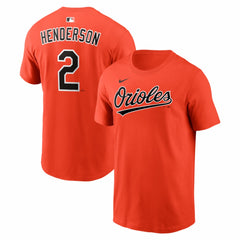 MLB Gunnar Henderson Baltimore Orioles Nike Name & Number T-Shirt