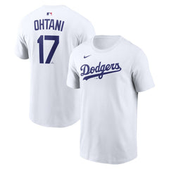 MLB Shohei Ohtani Los Angeles Dodgers Nike Name & Number T-Shirt