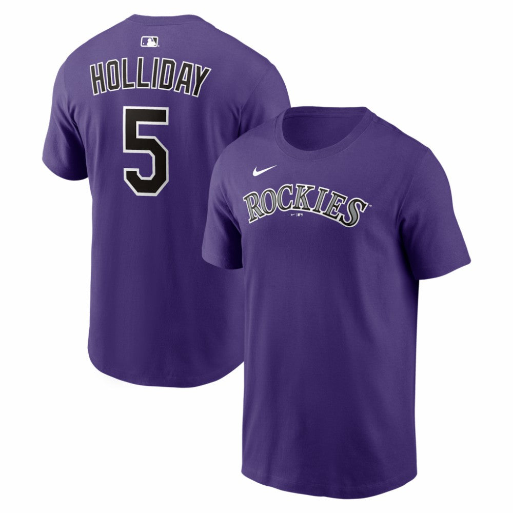 MLB Matt Holliday Colorado Rockies Nike Cooperstown Collection Name & Number T-Shirt