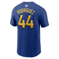 MLB Julio Rodríguez Seattle Mariners Nike City Connect Name & Number T-Shirt