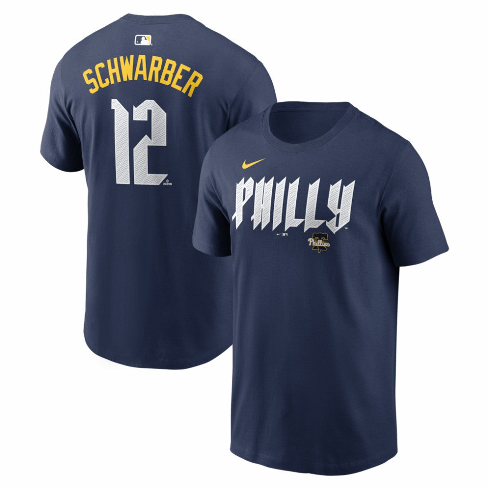 MLB Kyle Schwarber Philadelphia Phillies Nike City Connect Name & Number T-Shirt