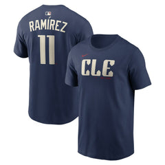 MLB José Ramírez Cleveland Guardians Nike City Connect Name & Number T-Shirt