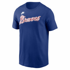 MLB Hank Aaron Atlanta Braves Nike Cooperstown Collection Name & Number T-Shirt