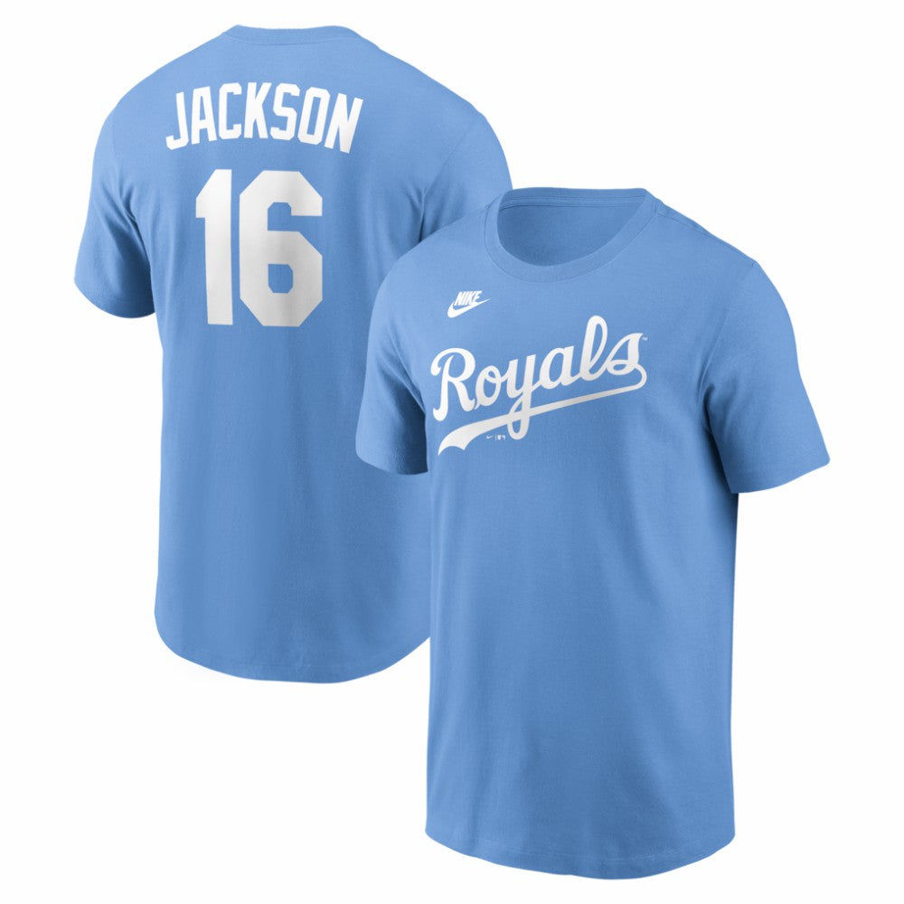 MLB Bo Jackson Kansas City Royals Nike Cooperstown Collection Name & Number T-Shirt