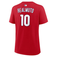 MLB J.T. Realmuto Philadelphia Phillies Nike Women's Name & Number T-Shirt