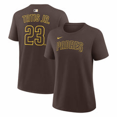 MLB Fernando Tatis Jr. San Diego Padres Nike Women's Name & Number T-Shirt