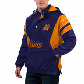 NBA Phoenix Suns Starter Home Team Hoodie Half-Zip Jacket