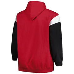 Profile Big & Tall Trench Battle Pullover Hoodie - Arizona Cardinals
