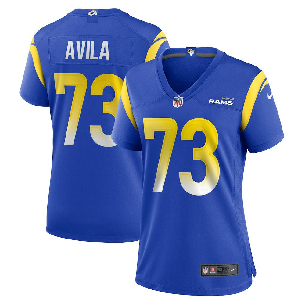 Steve Avila Women's Home Game Jersey - Los Angeles Rams
