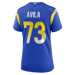 Steve Avila Women's Home Game Jersey - Los Angeles Rams