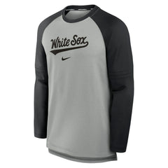 MLB Chicago White Sox Nike Authentic Collection Game Time Raglan Performance Long Sleeve T-Shirt