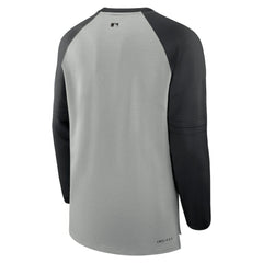 MLB Colorado Rockies Nike Authentic Collection Game Time Raglan Performance Long Sleeve T-Shirt