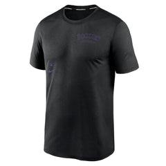 MLB Colorado Rockies Nike Authentic Collection Early Work Tri-Blend Performance T-Shirt