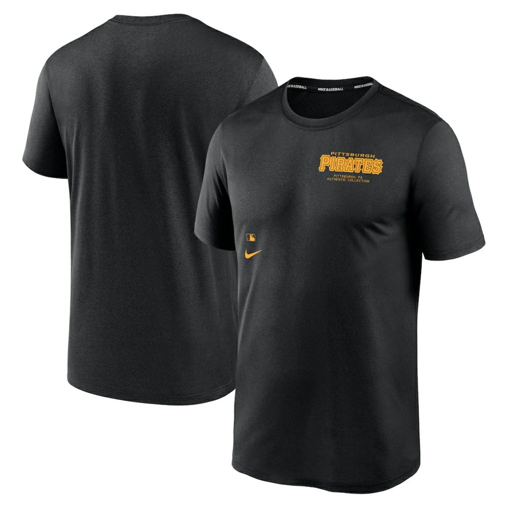MLB Pittsburgh Pirates Nike Authentic Collection Early Work Tri-Blend Performance T-Shirt