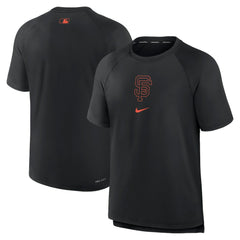 MLB San Francisco Giants Nike Authentic Collection Pregame Raglan Performance T-Shirt