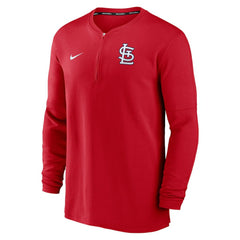 MLB St. Louis Cardinals Nike Authentic Collection Game Time Performance Quarter-Zip Top