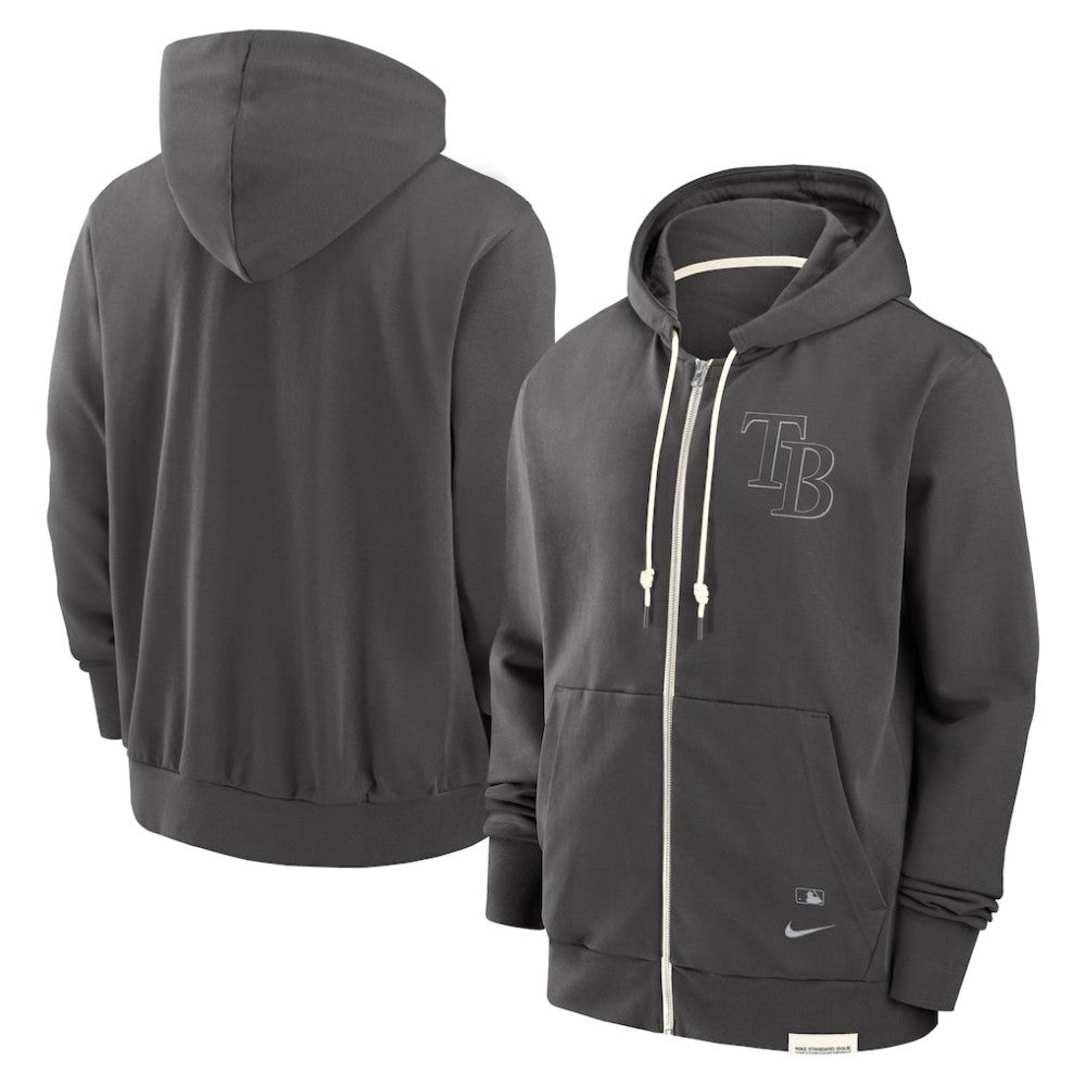 MLB Tampa Bay Rays Nike Authentic Collection Travel Player Performance Full-Zip Hoodie