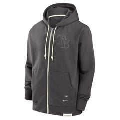 MLB Tampa Bay Rays Nike Authentic Collection Travel Player Performance Full-Zip Hoodie