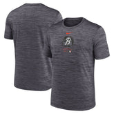 MLB Baltimore Orioles Nike City Connect Authentic Collection Practice Velocity Performance T-Shirt
