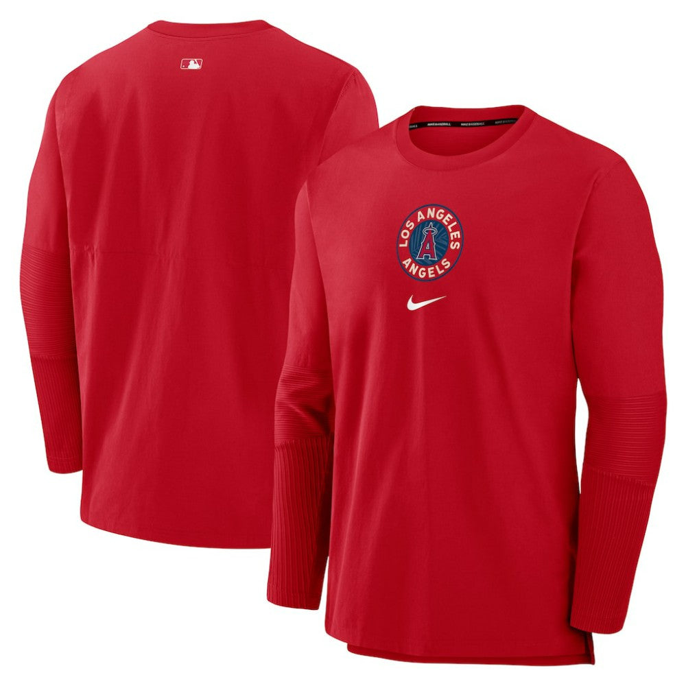 MLB Los Angeles Angels Nike Authentic Collection Player Dri-FIT Lightweight Pullover
