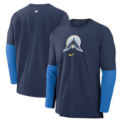 MLB Minnesota Twins Nike Authentic Collection Player Dri-FIT Lightweight Pullover