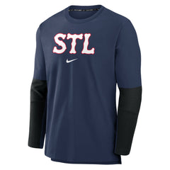 MLB St. Louis Cardinals Nike Authentic Collection Player Dri-FIT Lightweight Pullover