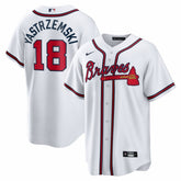 MLB Mike Yastrzemski Atlanta Braves Nike Replica Jersey