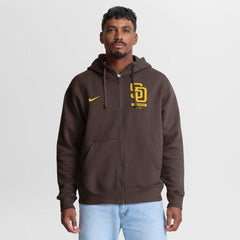 MLB San Diego Padres Nike Primetime Lockup Full-Zip Hoodie