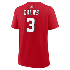MLB Dylan Crews Washington Nationals Nike Women's Name & Number T-Shirt