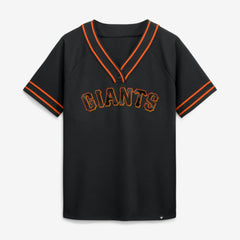 MLB San Francisco Giants Fanatics Women's Diva Race Ahead Raglan V-Neck T-Shirt