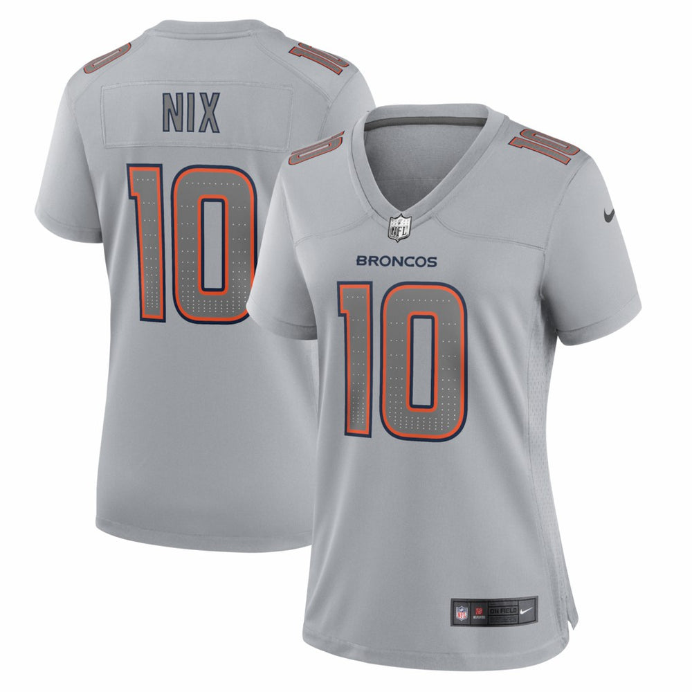 Bo Nix Women's Fashion Atmosphere Fashion Game Jersey - Denver Broncos