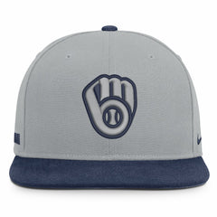 MLB Milwaukee Brewers Nike Primetime Pro Dri-FIT Snapback Hat