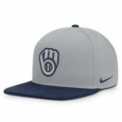 MLB Milwaukee Brewers Nike Primetime Pro Dri-FIT Snapback Hat