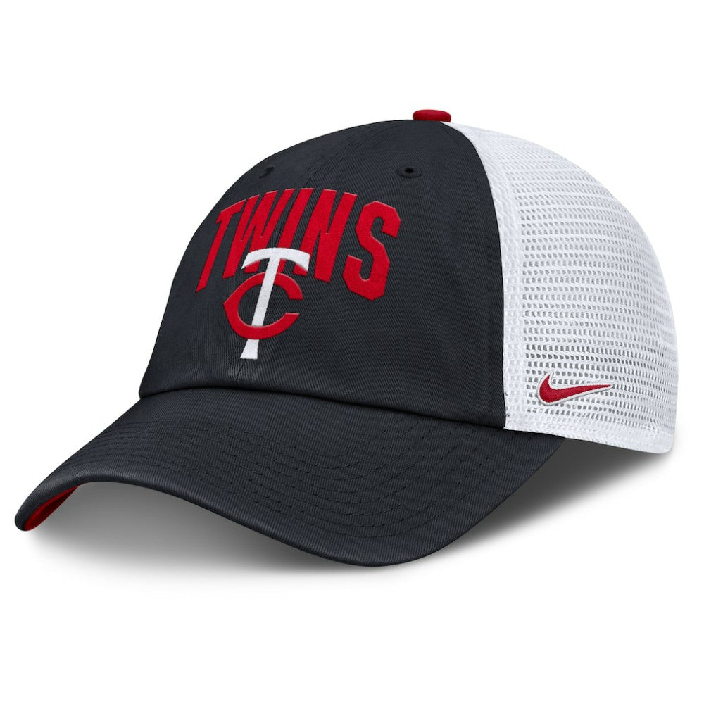 MLB Minnesota Twins Nike Primetime Club Adjustable Trucker Hat