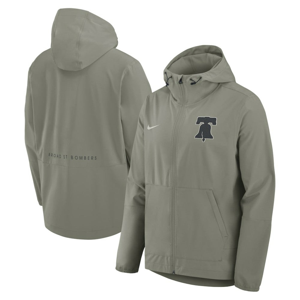 MLB Philadelphia Phillies Nike Unlimited Packable Full-Zip Hooded Jacket