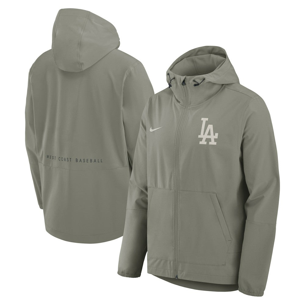 MLB Los Angeles Dodgers Nike Unlimited Packable Full-Zip Hooded Jacket