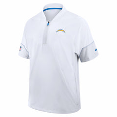 Sideline Short Sleeve Quarter-Zip Coach Jacket - Los Angeles Chargers