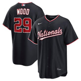 MLB James Wood Washington Nationals Nike Alternate Replica Jersey