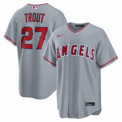 MLB Mike Trout Los Angeles Angels Nike Road Replica Jersey
