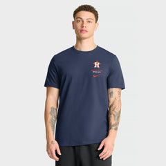 MLB Houston Astros Nike Primetime 2-Hit T-Shirt