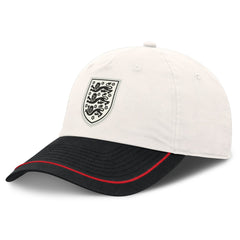 England National Team Dad Adjustable Hat - Fanatics White/Navy
