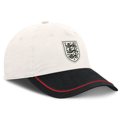 England National Team Dad Adjustable Hat - Fanatics White/Navy